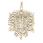 3.25 CT. Diamond Double Headed Eagle (Albanian) in 10K Gold - White Carat Diamonds